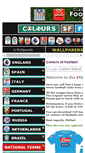 Mobile Screenshot of colours-of-football.com